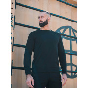 Футболка Лонгслів Custom Wear чорна XL